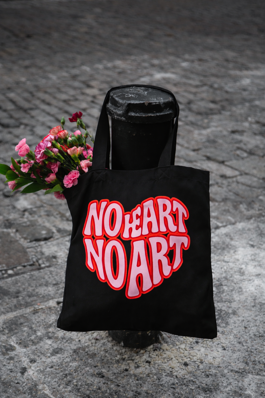No Heart No Art Tote Bag