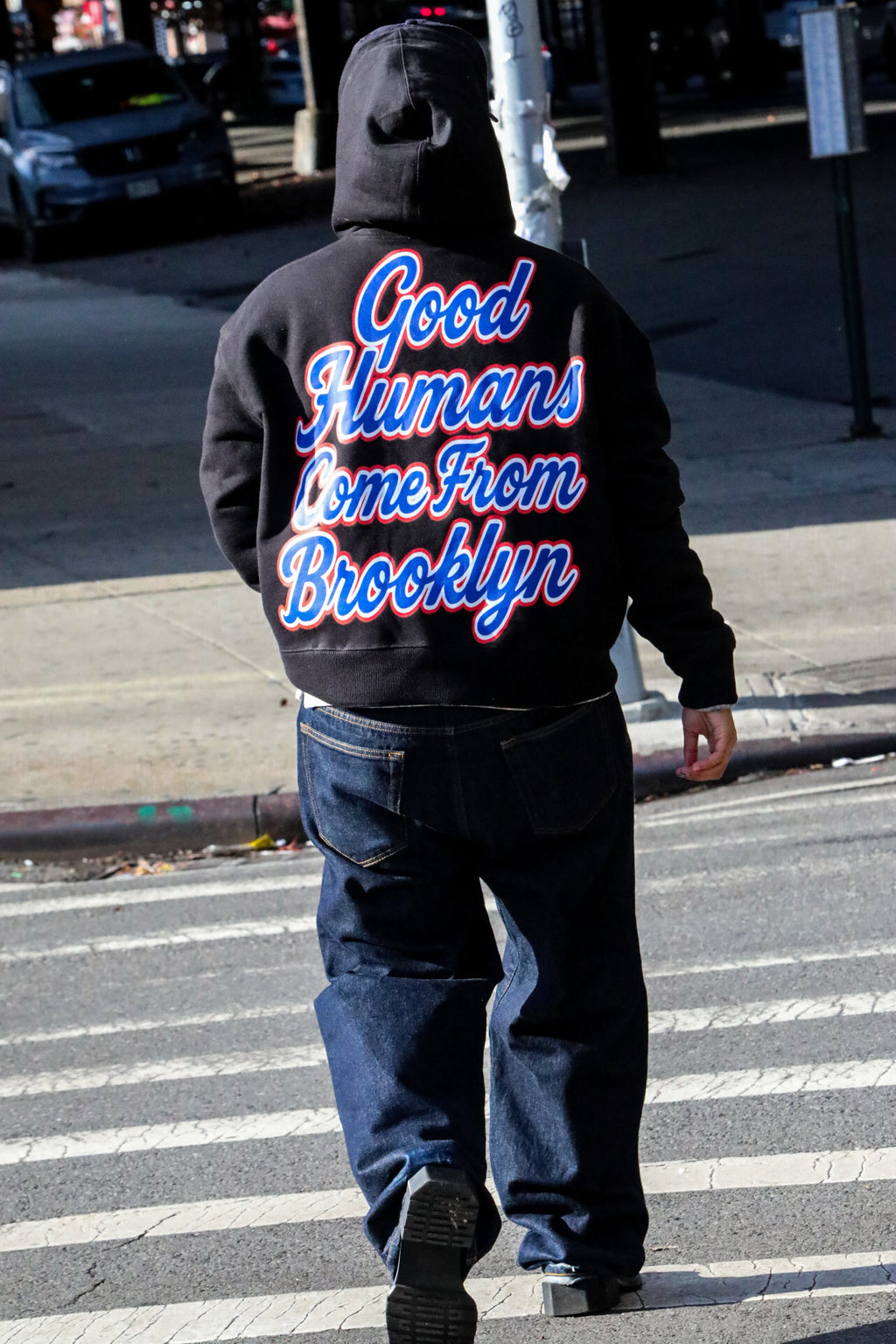 Good Humans Come From Brooklyn Zip Up